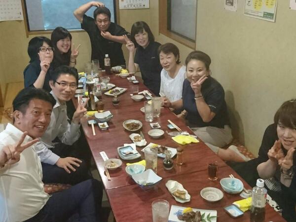 ☆☆管理部食事会8月・あずま家さんにて☆☆