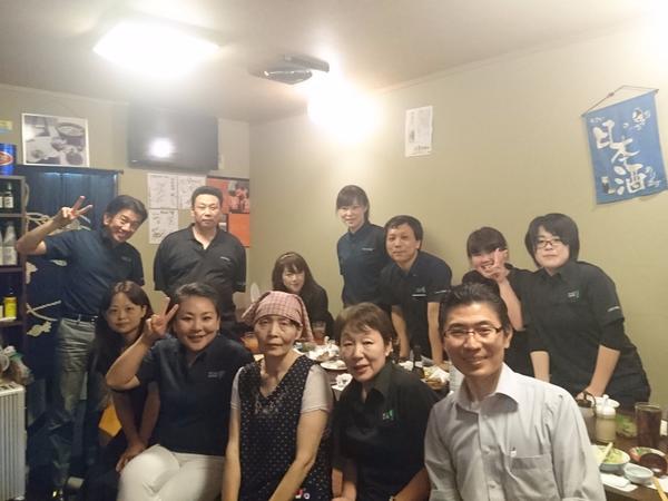 ☆☆管理部懇親会7月全員揃ってワイワイ中☆☆