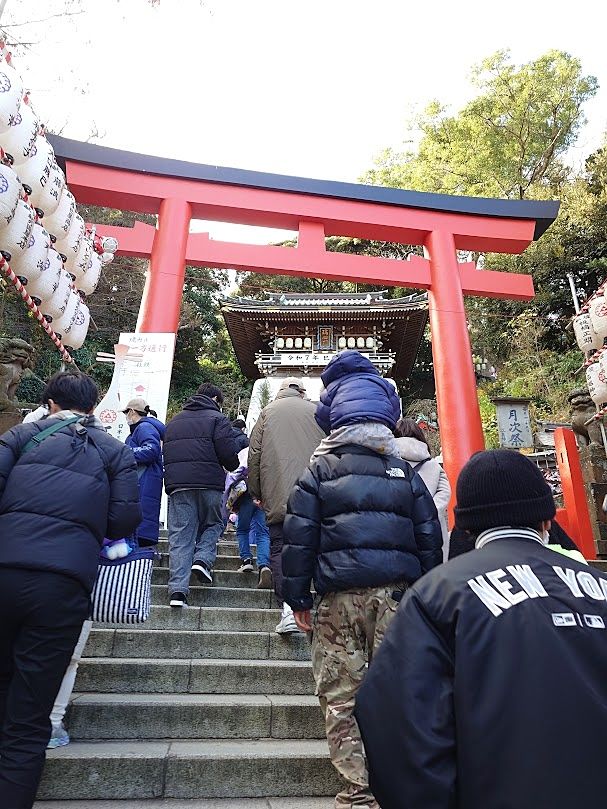 初詣は江島神社へ