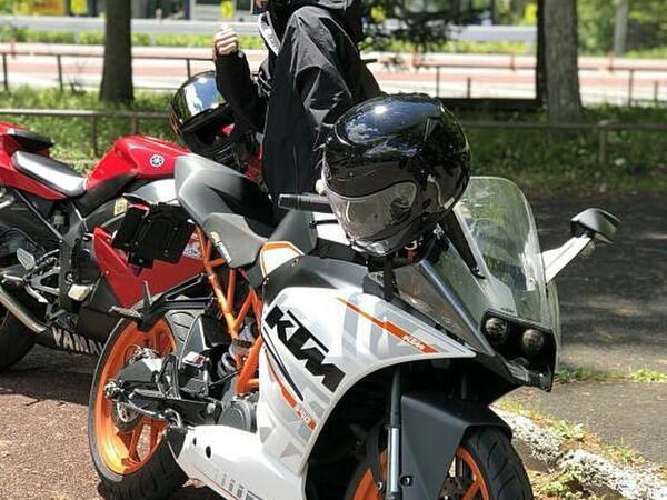 愛車のKTM390